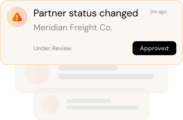 Instant status alerts graphic