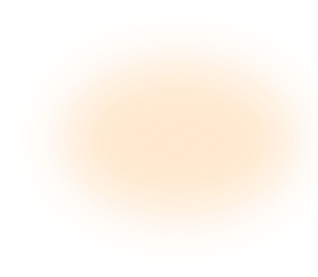 Orange background glow